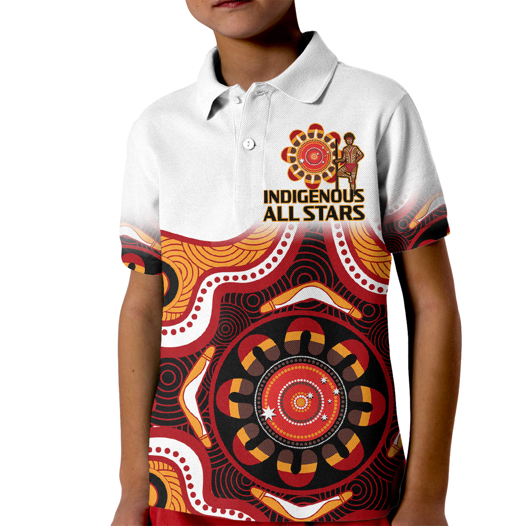 australia-indigenous-rugby-kid-polo-shirt-all-stars-aborigine-dreamtime-white-version