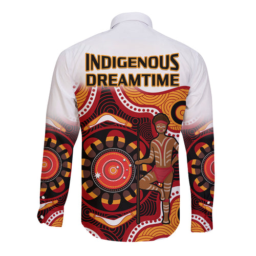 australia-indigenous-rugby-long-sleeve-button-shirt-all-stars-aborigine-dreamtime-white-version