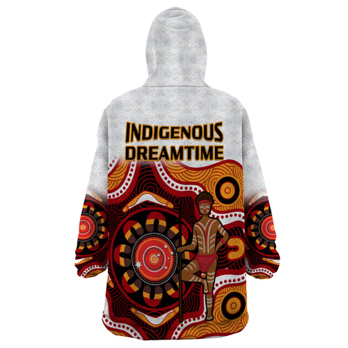 australia-indigenous-rugby-wearable-blanket-hoodie-all-stars-aborigine-dreamtime-white-version