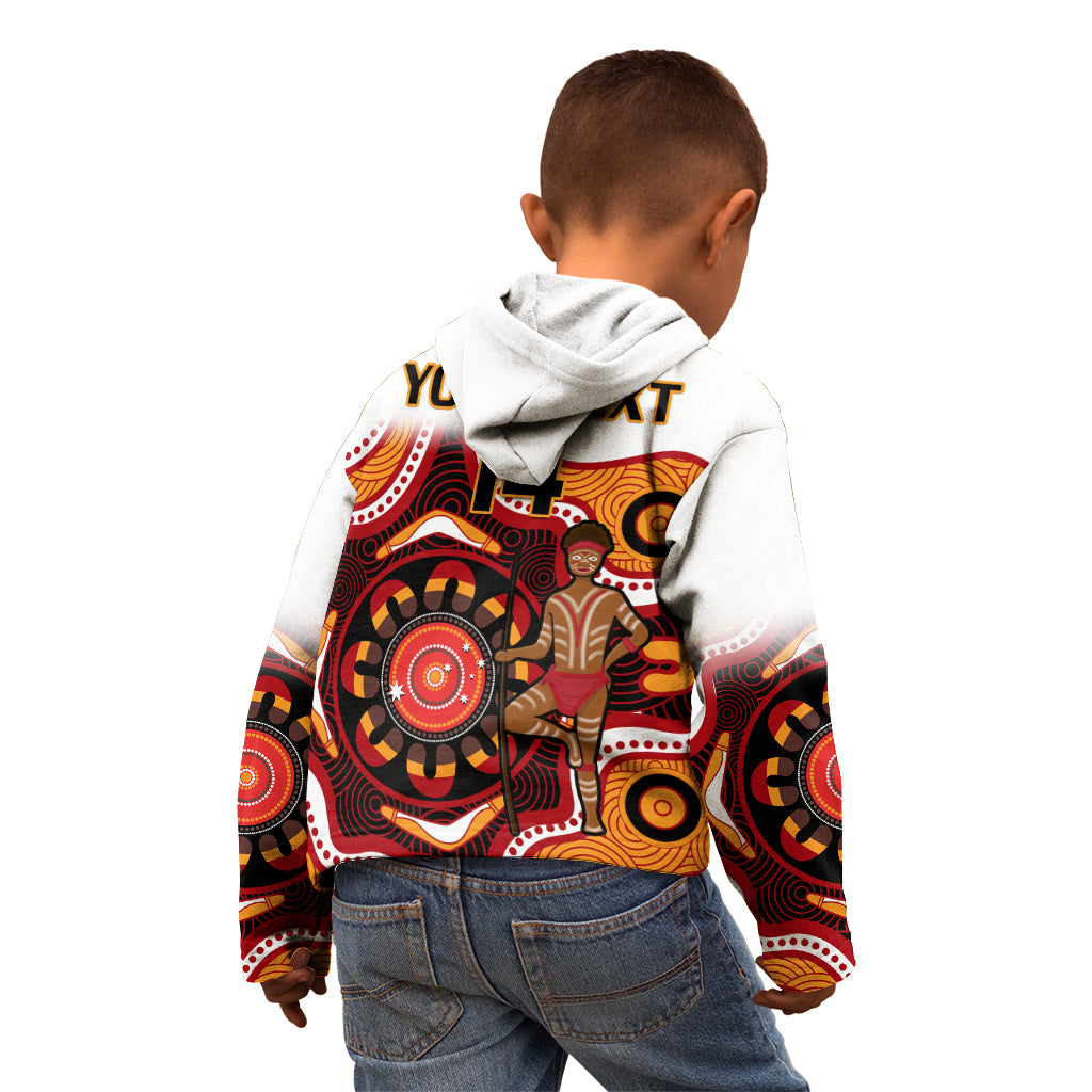 custom-text-and-number-australia-indigenous-rugby-kid-hoodie-all-stars-aborigine-dreamtime-white-version