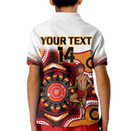 custom-text-and-number-australia-indigenous-rugby-kid-polo-shirt-all-stars-aborigine-dreamtime-white-version