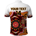 custom-text-and-number-australia-indigenous-rugby-polo-shirt-all-stars-aborigine-dreamtime-white-version