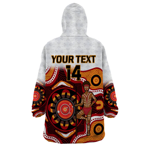 custom-text-and-number-australia-indigenous-rugby-wearable-blanket-hoodie-all-stars-aborigine-dreamtime-white-version