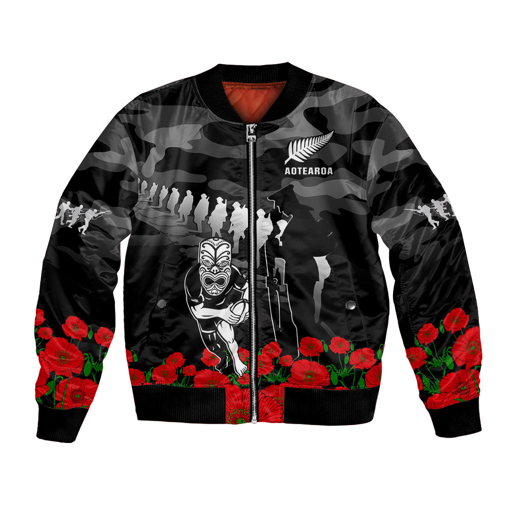 custom-text-and-number-new-zealand-anzac-rugby-bomber-jacket-silver-fern-all-black-camouflage-mix-poppy