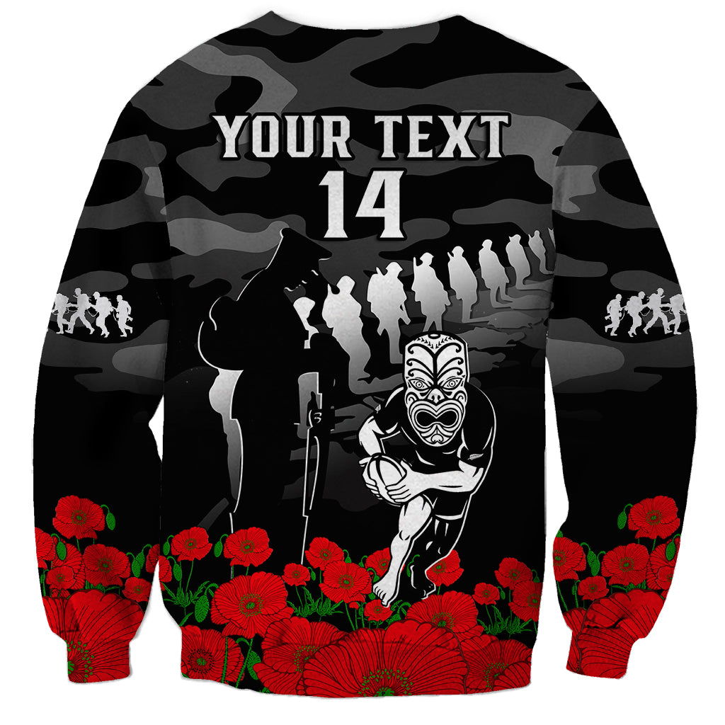 custom-text-and-number-new-zealand-anzac-rugby-sweatshirt-silver-fern-all-black-camouflage-mix-poppy