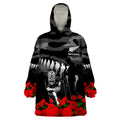 custom-text-and-number-new-zealand-anzac-rugby-wearable-blanket-hoodie-silver-fern-all-black-camouflage-mix-poppy