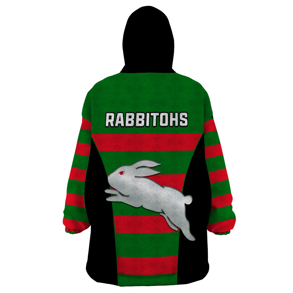 rabbitohs-rugby-wearable-blanket-hoodie-go-souths-1908-sporty-style-black