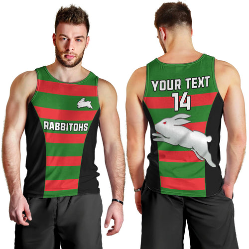 custom-text-and-number-rabbitohs-rugby-men-tank-top-go-souths-1908-sporty-style-black