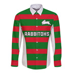 custom-text-and-number-rabbitohs-rugby-long-sleeve-button-shirt-go-souths-1908-sporty-style-white