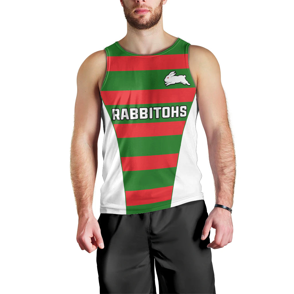 custom-text-and-number-rabbitohs-rugby-men-tank-top-go-souths-1908-sporty-style-white