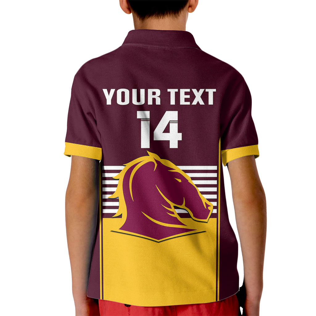 custom-text-and-number-broncos-rugby-2023-kid-polo-shirt-sporty-style-maroon-version