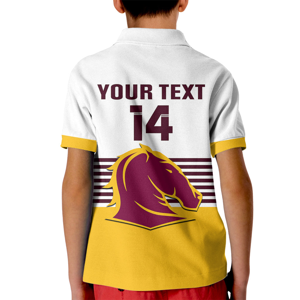 custom-text-and-number-broncos-rugby-2023-kid-polo-shirt-sporty-style-white-version