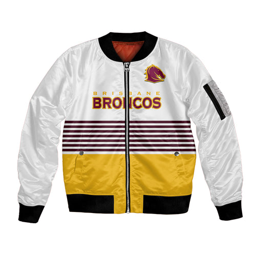 custom-text-and-number-broncos-rugby-2023-sleeve-zip-bomber-jacket-sporty-style-white-version