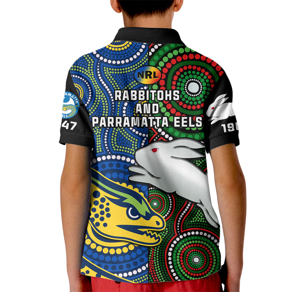 rabbitohs-mix-eels-rugby-kid-polo-shirt-souths-and-parra-indigenous