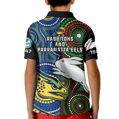 rabbitohs-mix-eels-rugby-kid-polo-shirt-souths-and-parra-indigenous