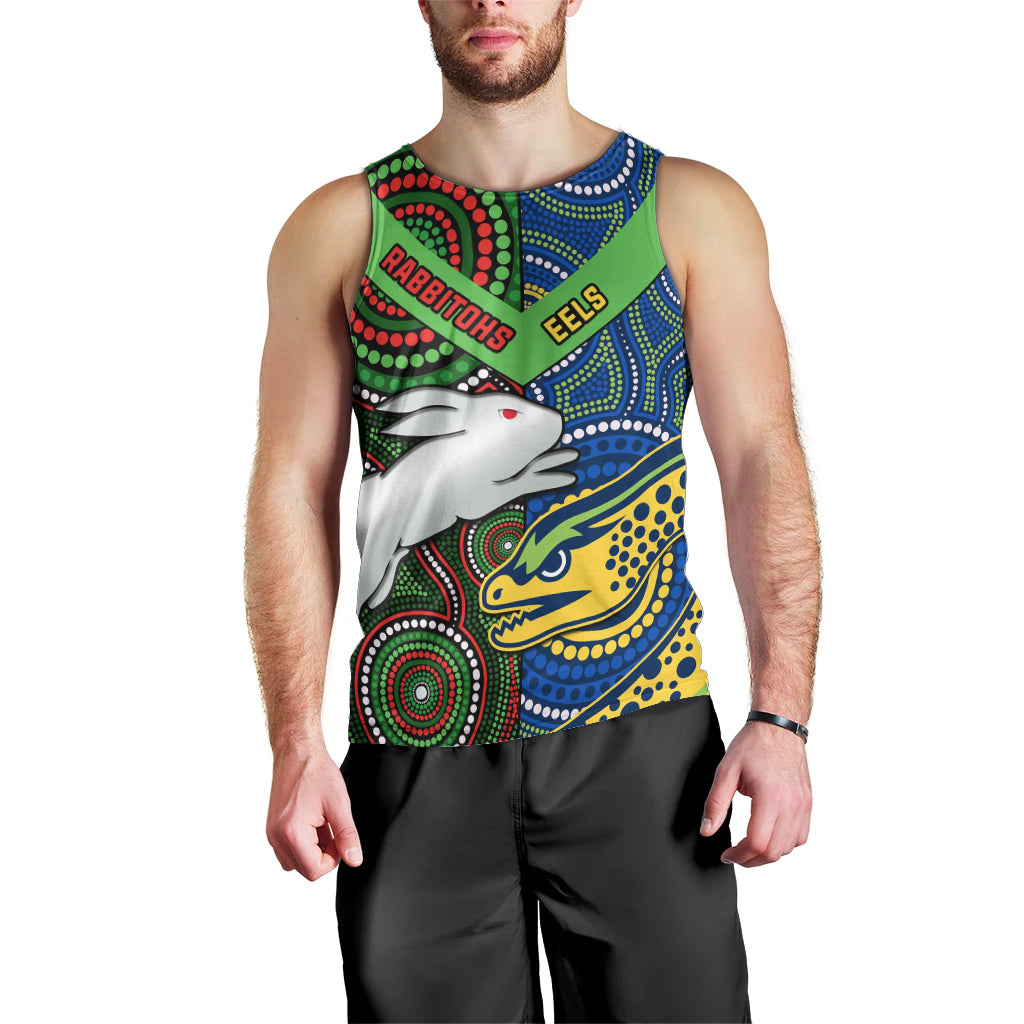 rabbitohs-mix-eels-rugby-men-tank-top-souths-and-parra-indigenous