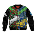 custom-text-and-number-rabbitohs-mix-eels-rugby-bomber-jacket-souths-and-parra-indigenous