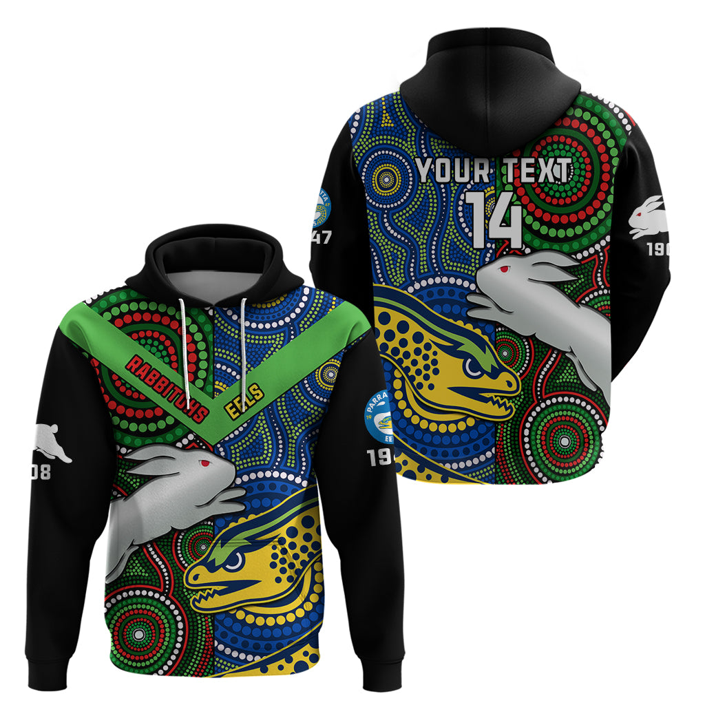 custom-text-and-number-rabbitohs-mix-eels-rugby-hoodie-souths-and-parra-indigenous