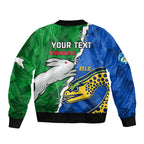 custom-personalised-rabbitohs-mix-eels-rugby-bomber-jacket-souths-and-parra-sporty-style