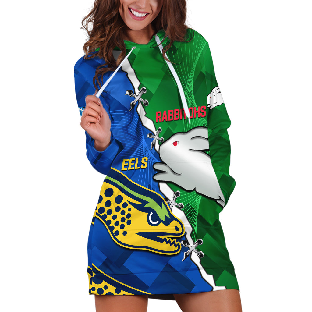 custom-personalised-rabbitohs-mix-eels-rugby-hoodie-dress-souths-and-parra-sporty-style
