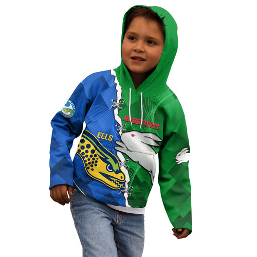 custom-personalised-rabbitohs-mix-eels-rugby-kid-hoodie-souths-and-parra-sporty-style