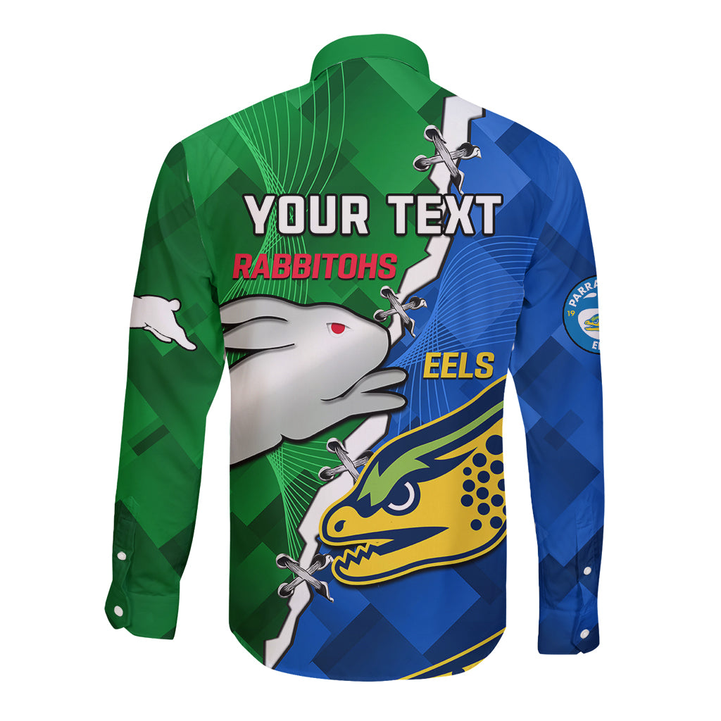 custom-personalised-rabbitohs-mix-eels-rugby-long-sleeve-button-shirt-souths-and-parra-sporty-style