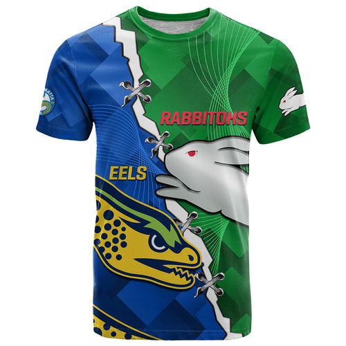 custom-personalised-rabbitohs-mix-eels-rugby-t-shirt-souths-and-parra-sporty-style