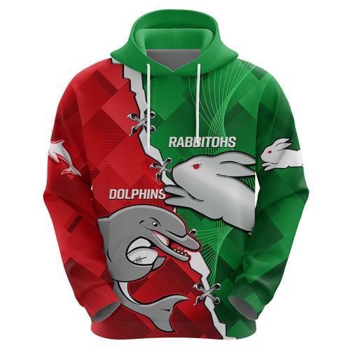 custom-personalised-rabbitohs-mix-dolphins-rugby-hoodie-sporty-style