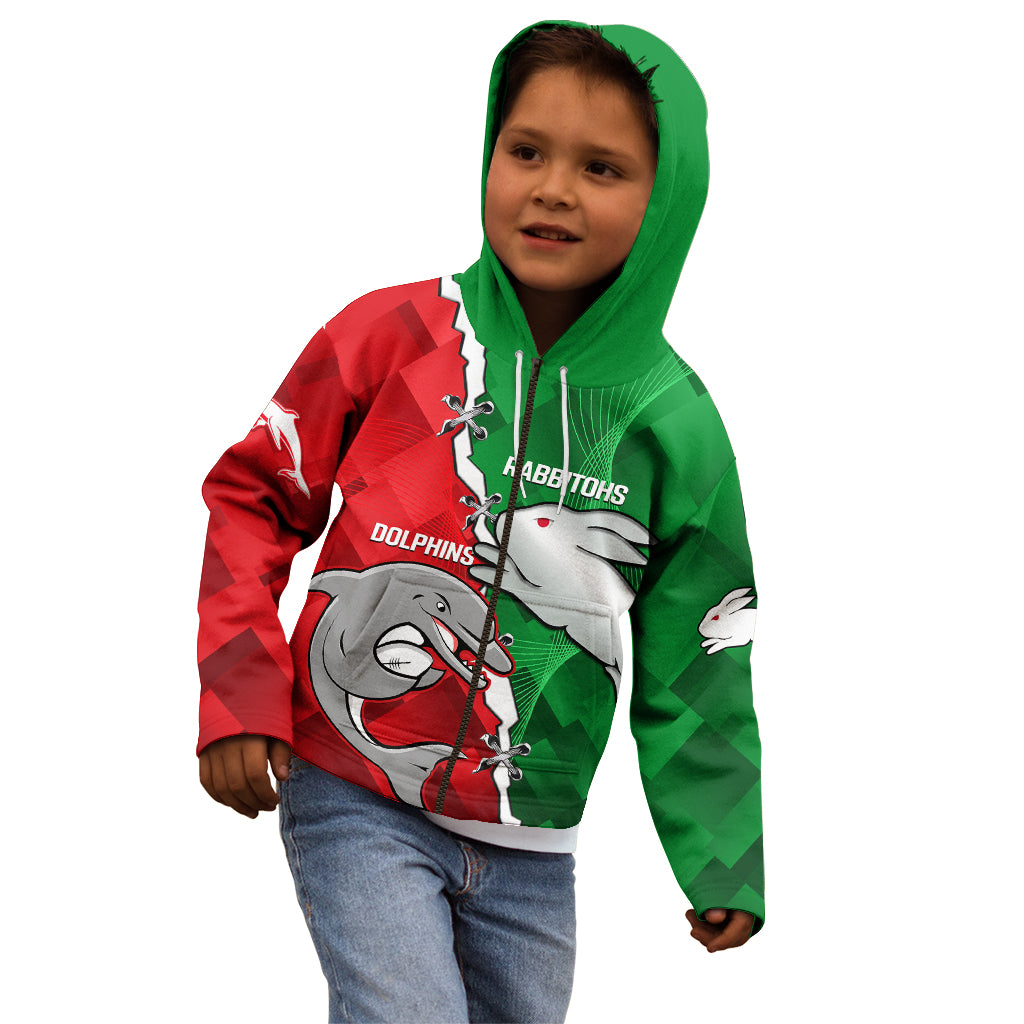 custom-personalised-rabbitohs-mix-dolphins-rugby-kid-hoodie-sporty-style