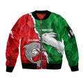 custom-personalised-rabbitohs-mix-dolphins-rugby-sleeve-zip-bomber-jacket-sporty-style