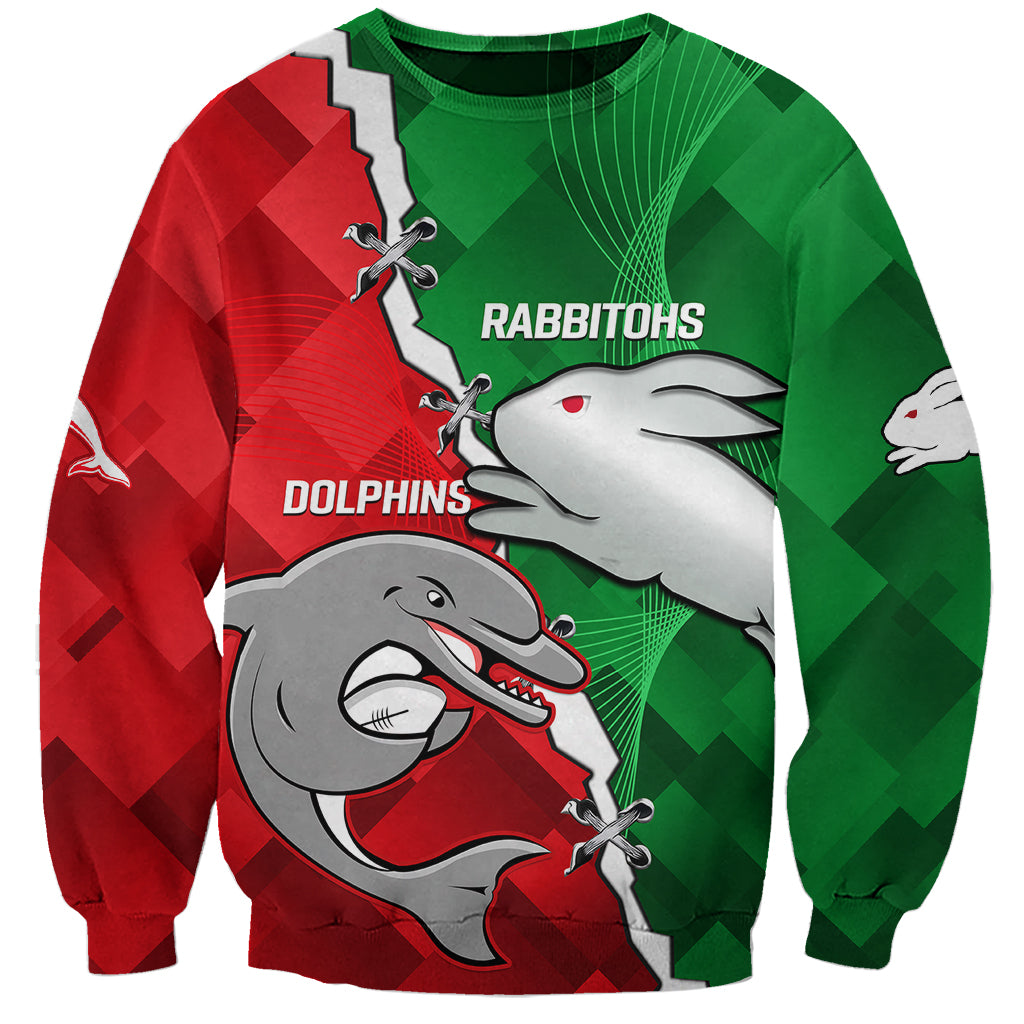 custom-personalised-rabbitohs-mix-dolphins-rugby-sweatshirt-sporty-style