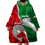 custom-personalised-rabbitohs-mix-dolphins-rugby-wearable-blanket-hoodie-sporty-style