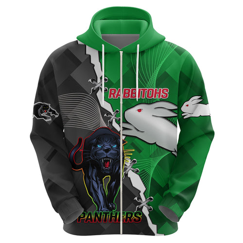 custom-personalised-rabbitohs-mix-panthers-rugby-hoodie-sporty-style