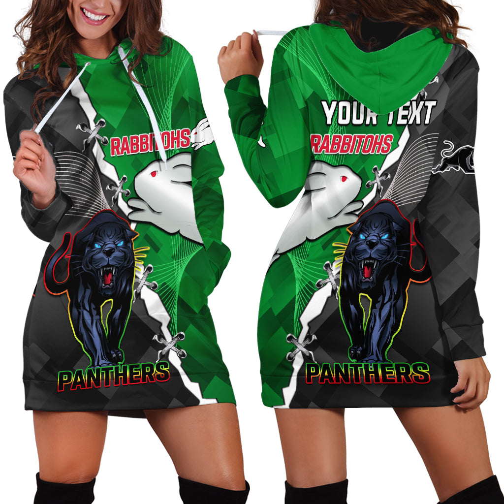 custom-personalised-rabbitohs-mix-panthers-rugby-hoodie-dress-sporty-style