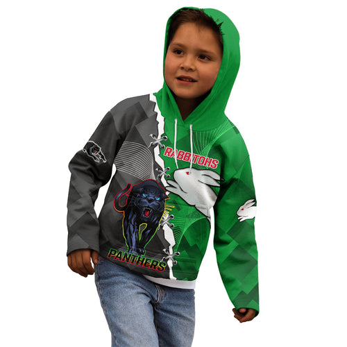 custom-personalised-rabbitohs-mix-panthers-rugby-kid-hoodie-sporty-style