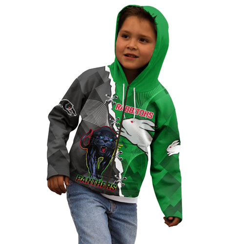 custom-personalised-rabbitohs-mix-panthers-rugby-kid-hoodie-sporty-style