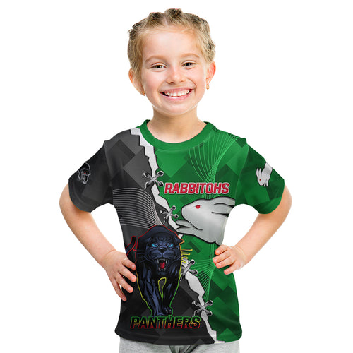 custom-personalised-rabbitohs-mix-panthers-rugby-kid-t-shirt-sporty-style