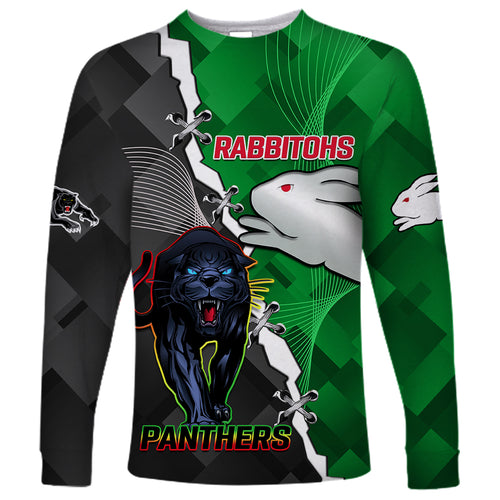 custom-personalised-rabbitohs-mix-panthers-rugby-long-sleeve-shirt-sporty-style