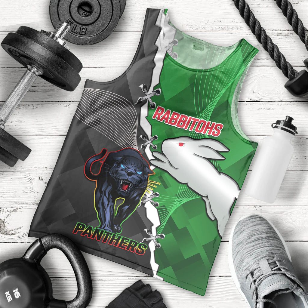 custom-personalised-rabbitohs-mix-panthers-rugby-men-tank-top-sporty-style