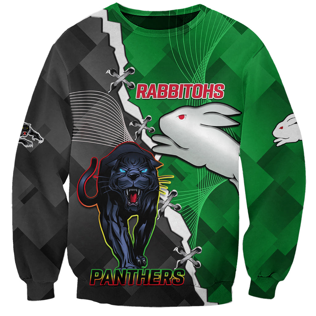custom-personalised-rabbitohs-mix-panthers-rugby-sweatshirt-sporty-style