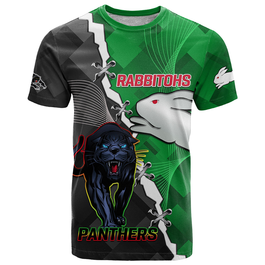 custom-personalised-rabbitohs-mix-panthers-rugby-t-shirt-sporty-style