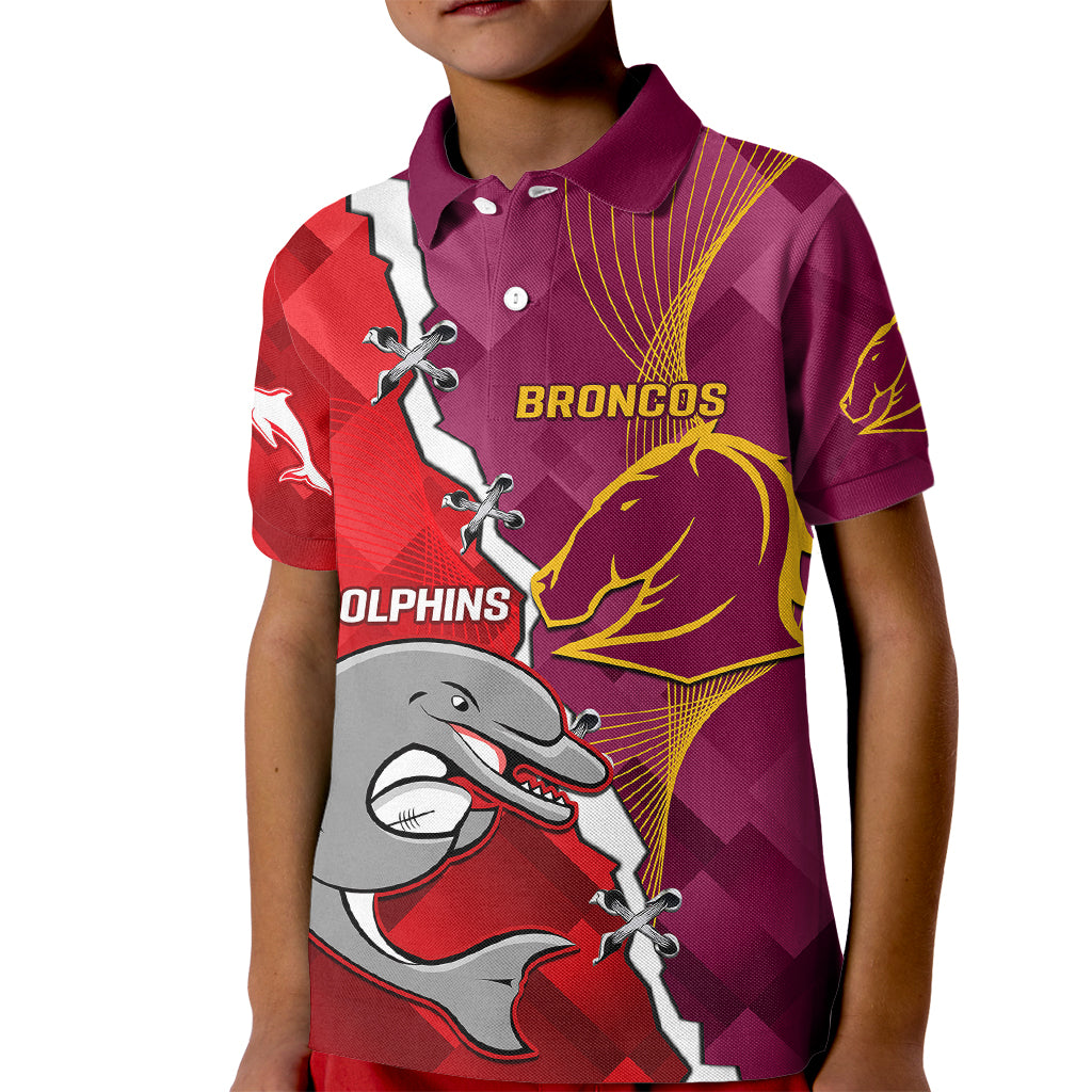 custom-personalised-broncos-mix-dolphins-rugby-kid-polo-shirt-sporty-style