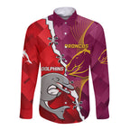 custom-personalised-broncos-mix-dolphins-rugby-long-sleeve-button-shirt-sporty-style
