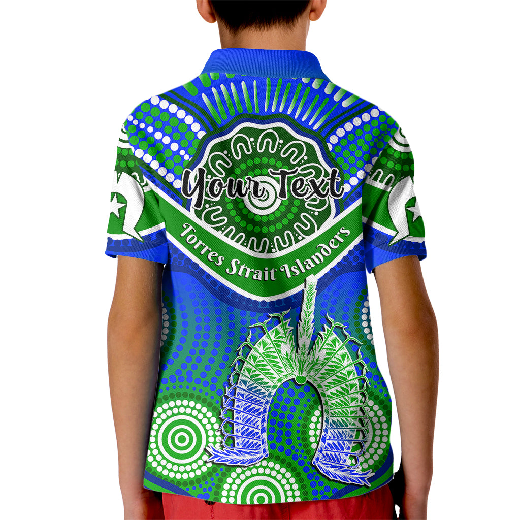 custom-personalised-torres-strait-islanders-kid-polo-shirt-dhari-australian-aboriginal-art