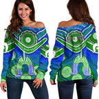 custom-personalised-torres-strait-islanders-off-shoulder-sweater-dhari-australian-aboriginal-art