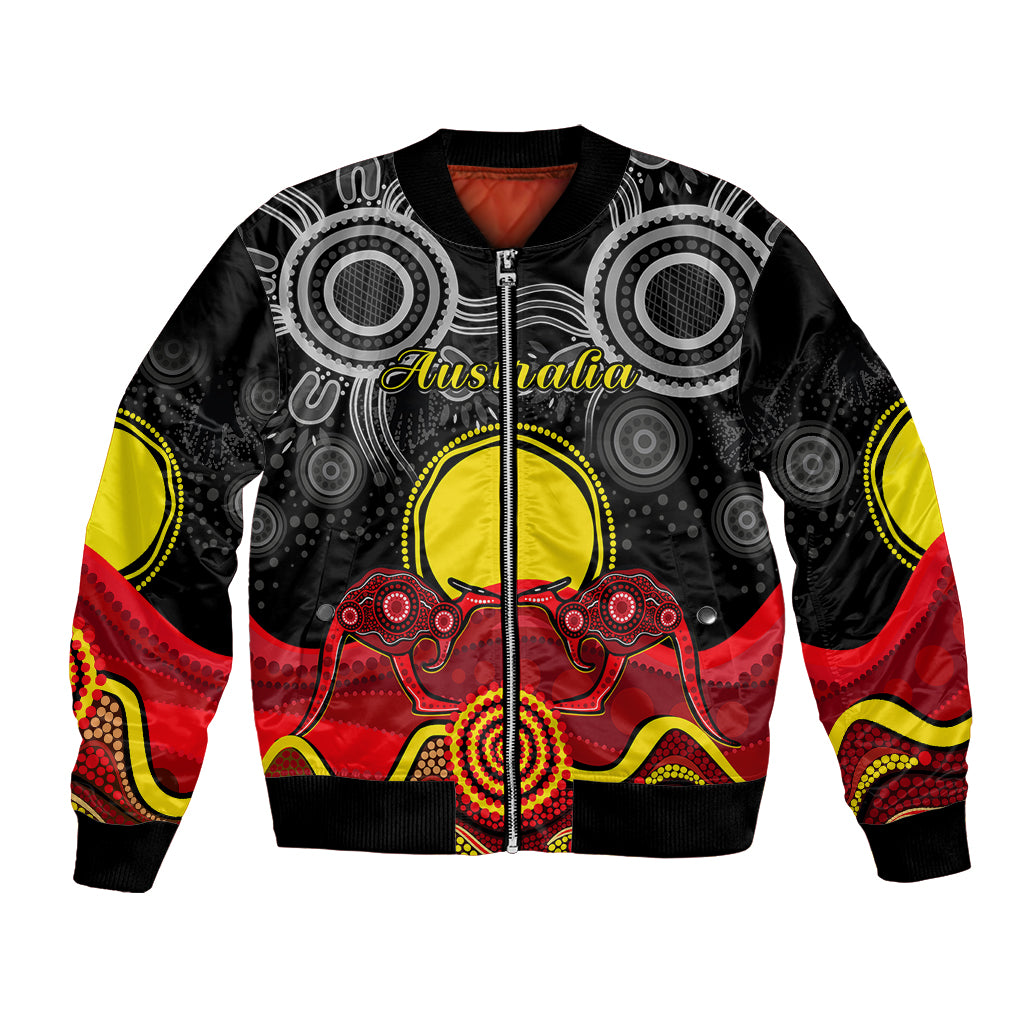 custom-personalised-australian-indigenous-bomber-jacket-kangaroos-circle-aboriginal-art