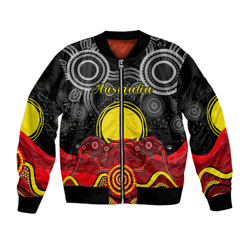 custom-personalised-australian-indigenous-bomber-jacket-kangaroos-circle-aboriginal-art