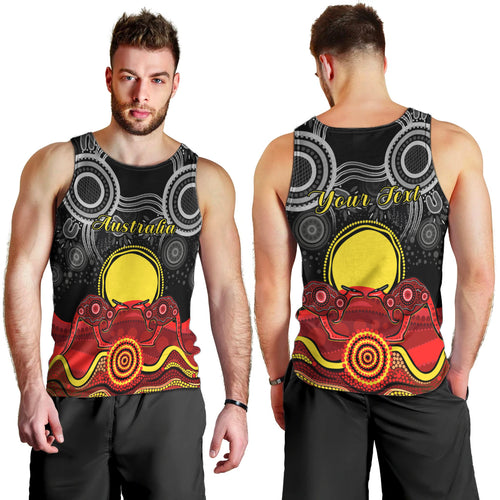 custom-personalised-australian-indigenous-men-tank-top-kangaroos-circle-aboriginal-art
