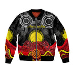 custom-personalised-australian-indigenous-sleeve-zip-bomber-jacket-kangaroos-circle-aboriginal-art