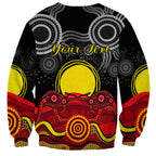 custom-personalised-australian-indigenous-sweatshirt-kangaroos-circle-aboriginal-art